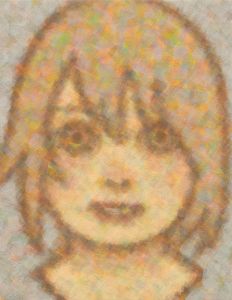 2019 木製パネル、高知麻紙、岩絵具、顔料、膠|wood panel, Japanese paper, mineral pigment, pigment, animal glue 180×140mm