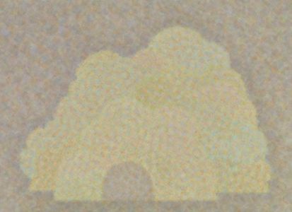 2014 木製パネル、高知麻紙、岩絵具、顔料、膠|wood panel, Japanese paper, mineral pigment, pigment, animal glue 530×727mm