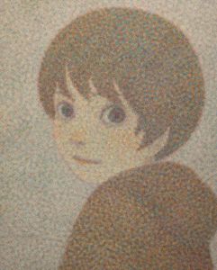 2013-2019 木製パネル、高知麻紙、岩絵具、顔料、膠|wood panel, Japanese paper, mineral pigment, pigment, animal glue 1621×1303mm
